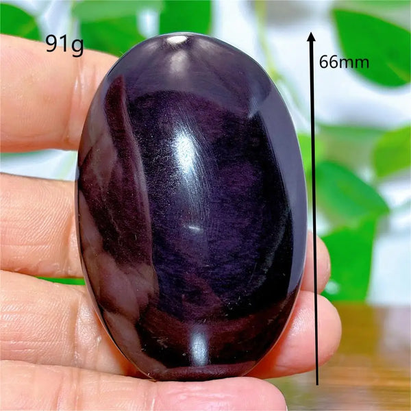 Rainbow Obsidian Palm Stones-ToShay.org