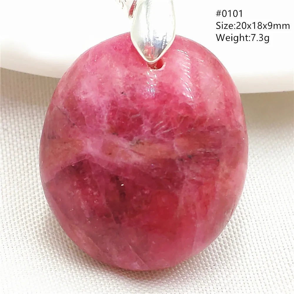 Red Rhodonite Pendant-ToShay.org