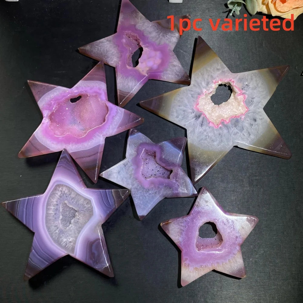 Pink Agate Star-ToShay.org