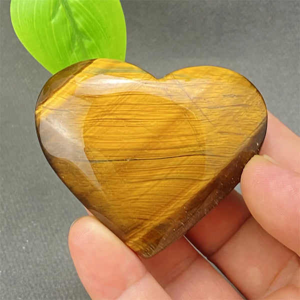 Yellow Tiger Eye Heart-ToShay.org