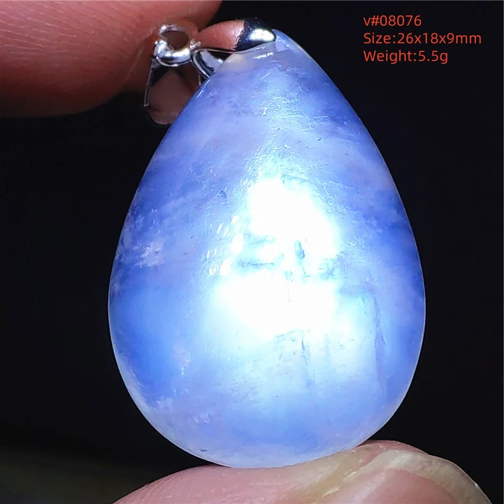 Blue Light Moonstone Pendant-ToShay.org