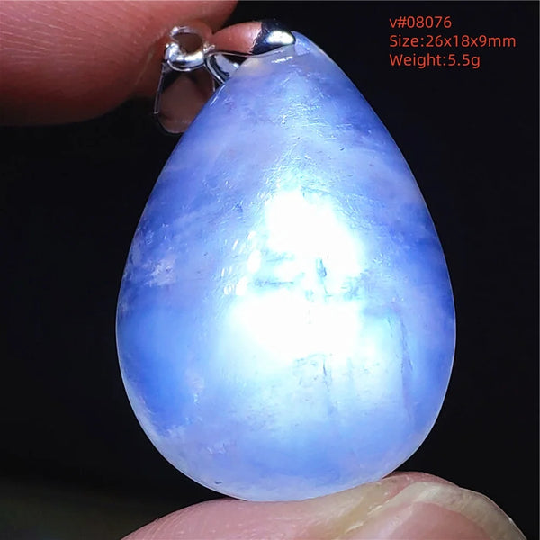 Blue Light Moonstone Pendant-ToShay.org