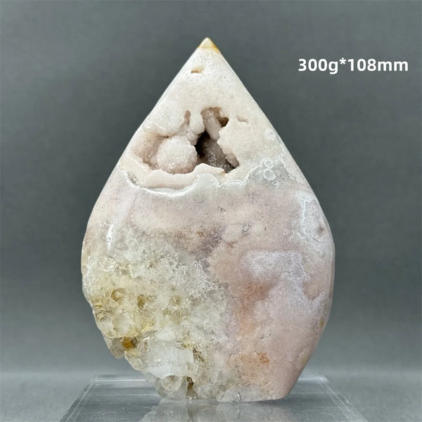 Pink Amethyst Agate Torch-ToShay.org