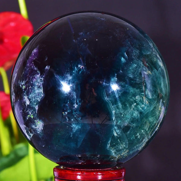 Blue Fluorite Ball-ToShay.org