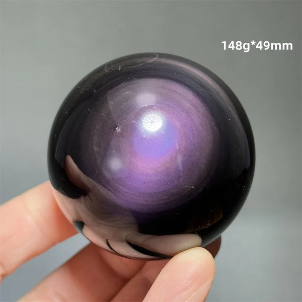 Rainbow Obsidian Ball-ToShay.org