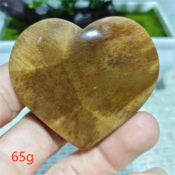 Black Hair Agate Heart-ToShay.org