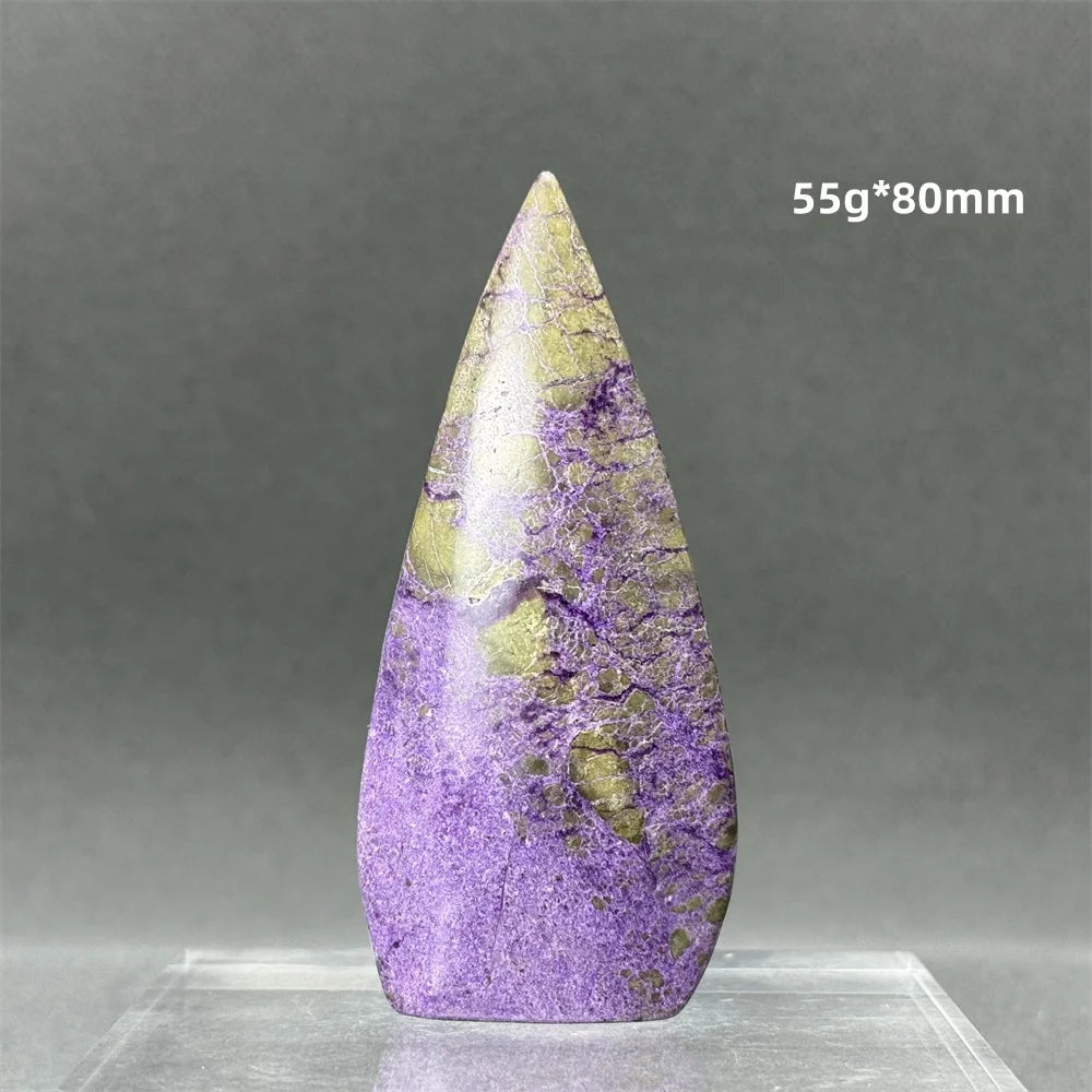 Purple Stone Torch-ToShay.org