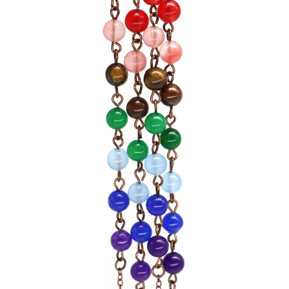 Chakra Bead Pendulum Chain-ToShay.org