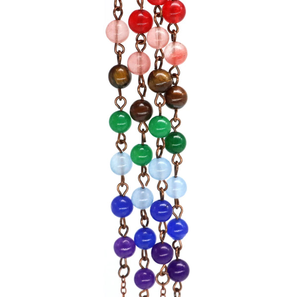 Chakra Bead Pendulum Chain-ToShay.org