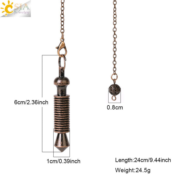 Copper Dowsing Pendulum-ToShay.org