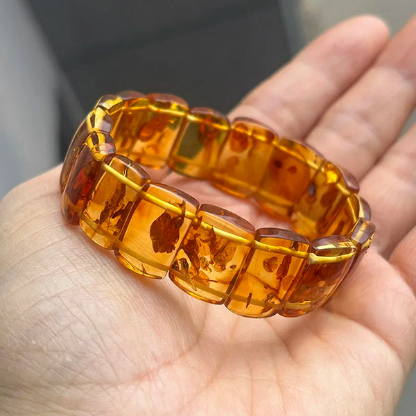 Yellow Amber Bracelet-ToShay.org