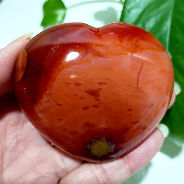 Red Agate Heart-ToShay.org