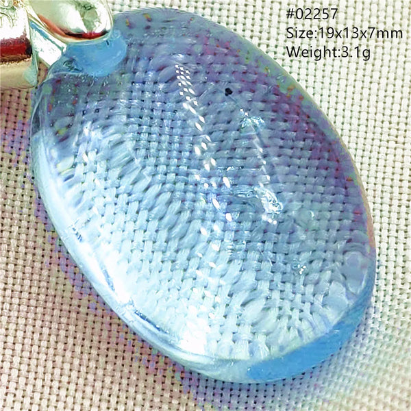 Blue Topaz Crystal Pendant-ToShay.org