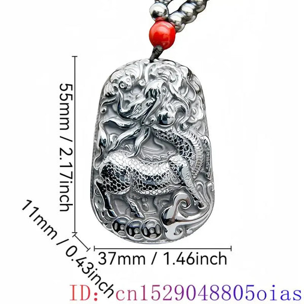 Silver Terahertz Tiger Pendant-ToShay.org