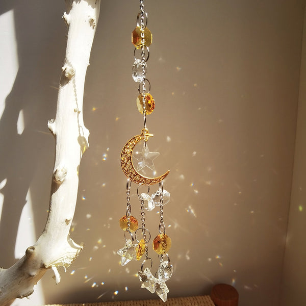 Moon Crystal Sun Catcher-ToShay.org