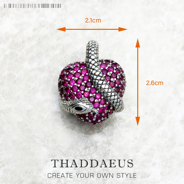 Silver Zircon Charms-ToShay.org