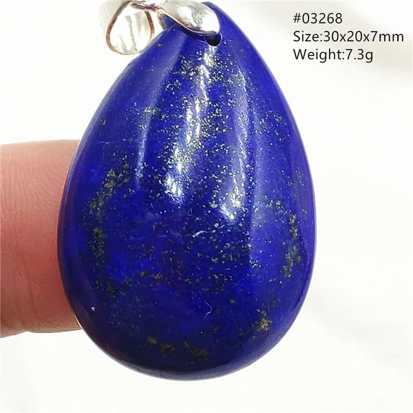 Blue Lapis Lazuli Pendant-ToShay.org