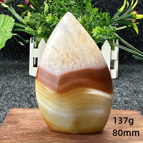 Red Carnelian Striped Agate-ToShay.org