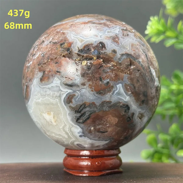 Brown Agate Ball-ToShay.org