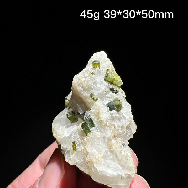 Green Tourmaline Crystal-ToShay.org