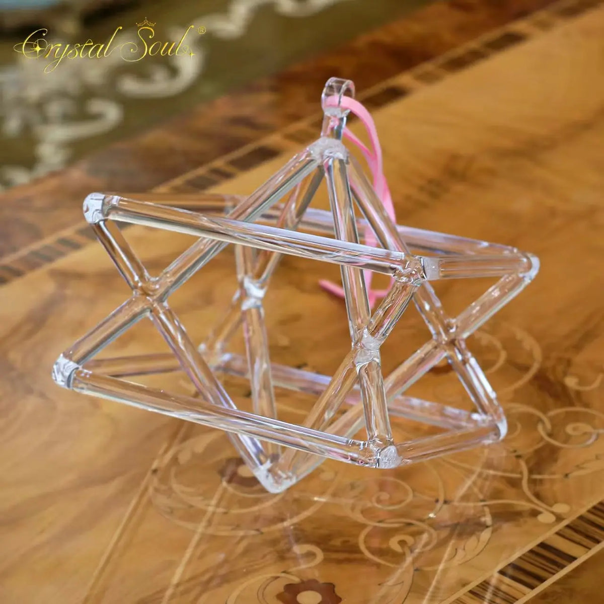 Clear Crystal Singing Merkaba-ToShay.org