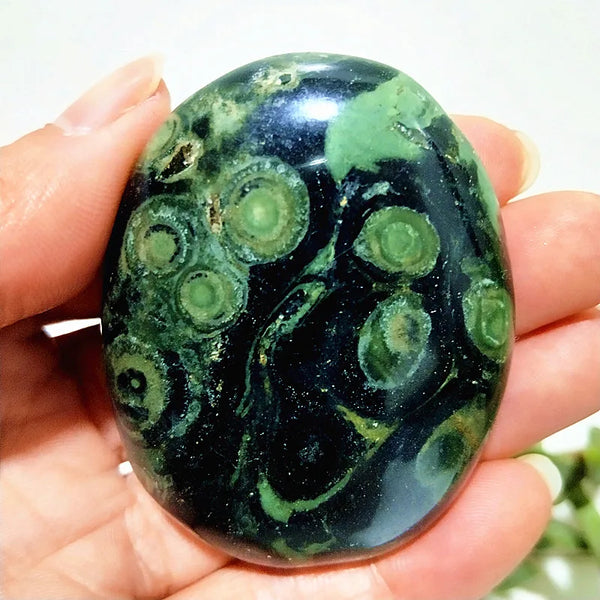 Green Peacocks Eye Stone-ToShay.org