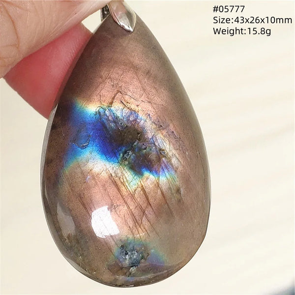 Blue Purple Labradorite Pendant-ToShay.org