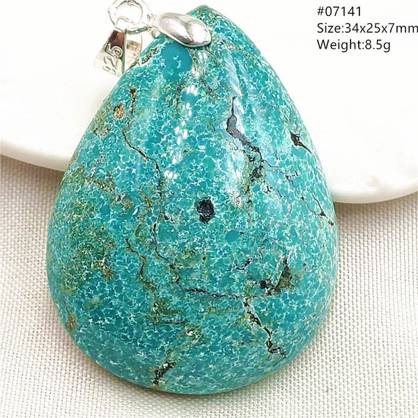 Blue Turquoise Pendant-ToShay.org
