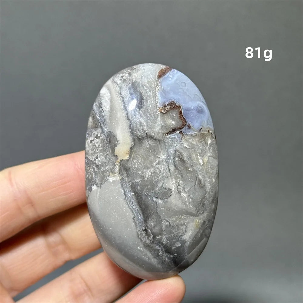 Red Agate Palm Stone-ToShay.org