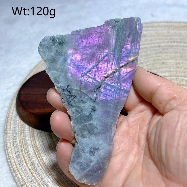 Purple Labradorite Slab-ToShay.org