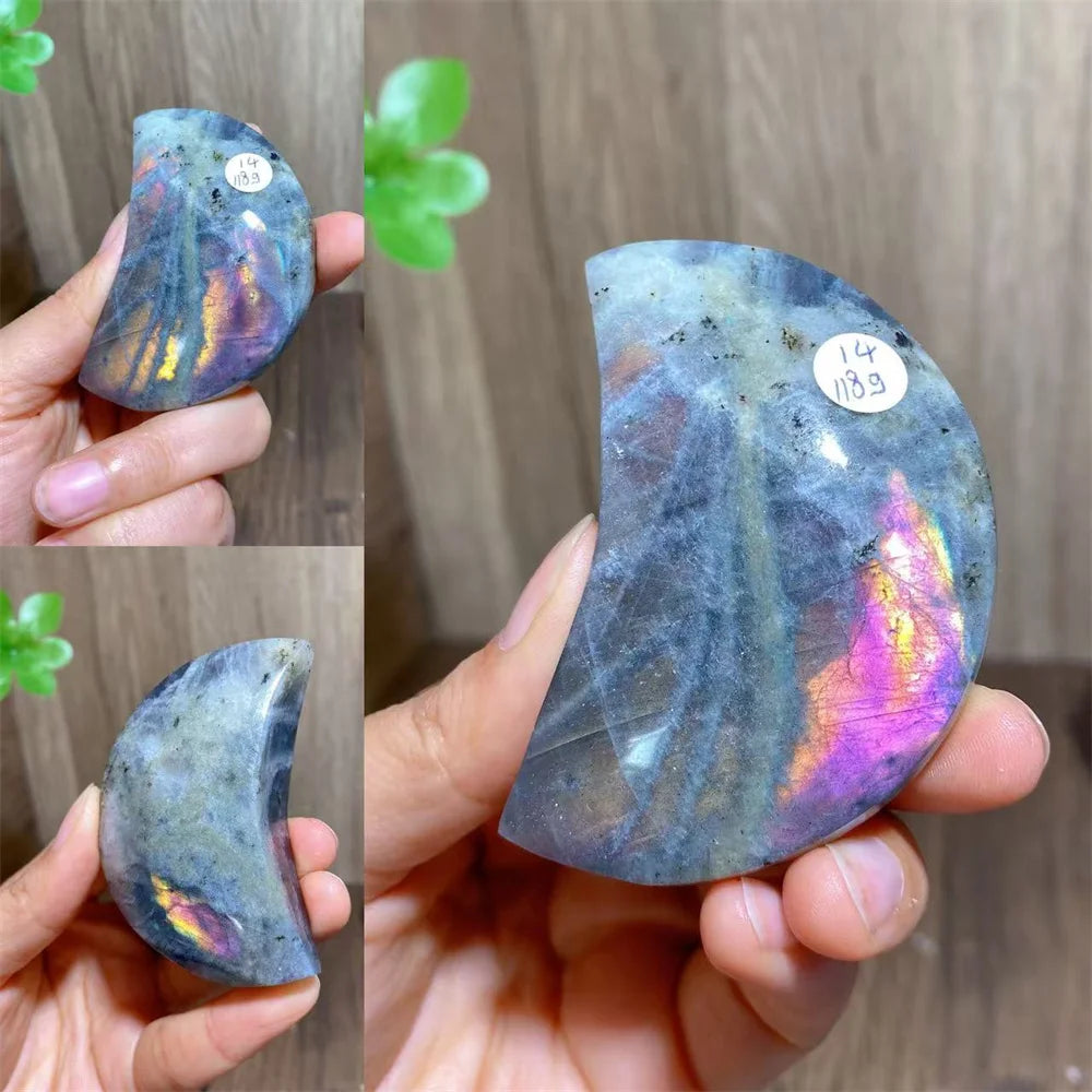 Purple Labradorite Moon-ToShay.org