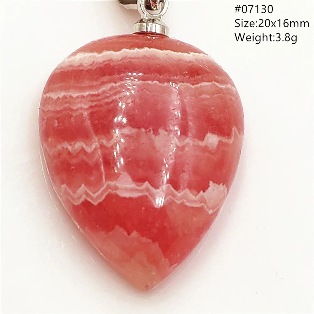 Red Rhodochrosite Pendant-ToShay.org