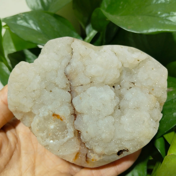 Yellow Crystal Druzy Heart-ToShay.org