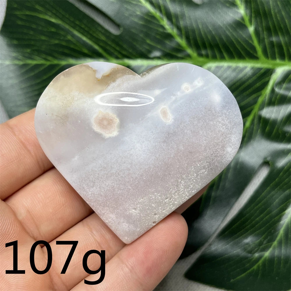 Pink Amethyst Agate Heart-ToShay.org