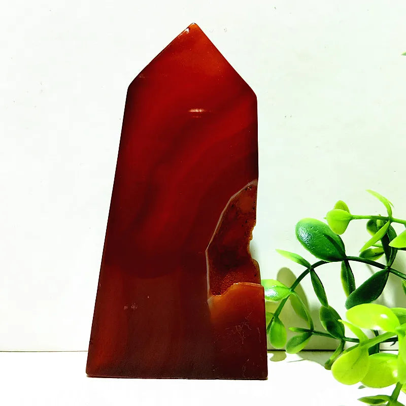 Red Agate Geode Tower-ToShay.org