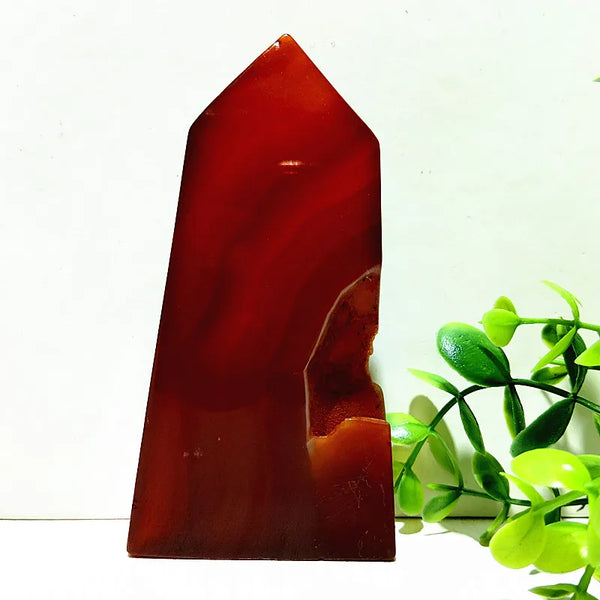 Red Agate Geode Tower-ToShay.org