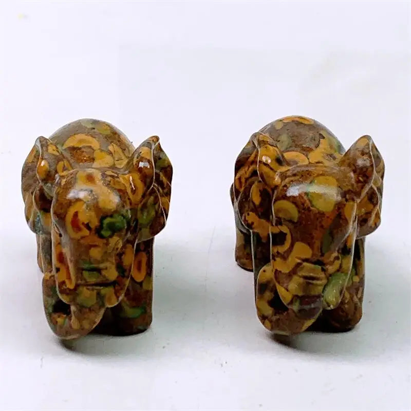 Brown Azolite Elephant-ToShay.org