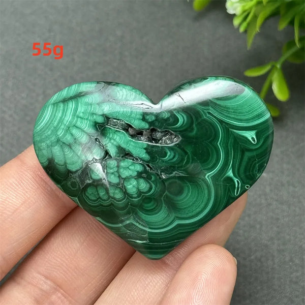 Green Malachite Heart-ToShay.org