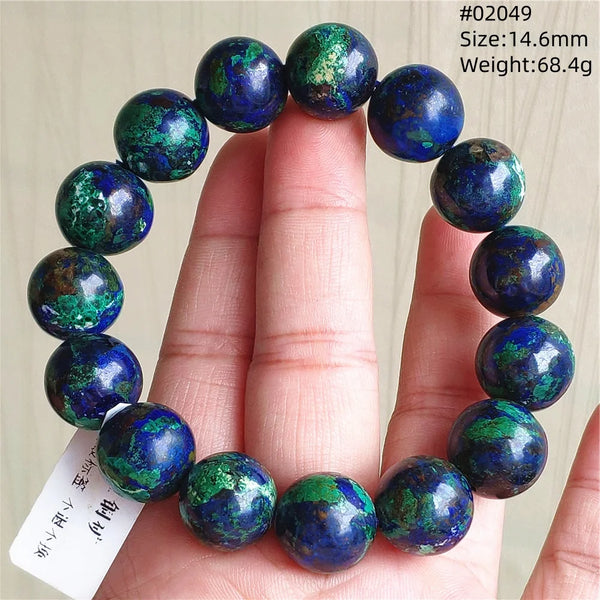 Blue Malachite Azurite Bracelet-ToShay.org