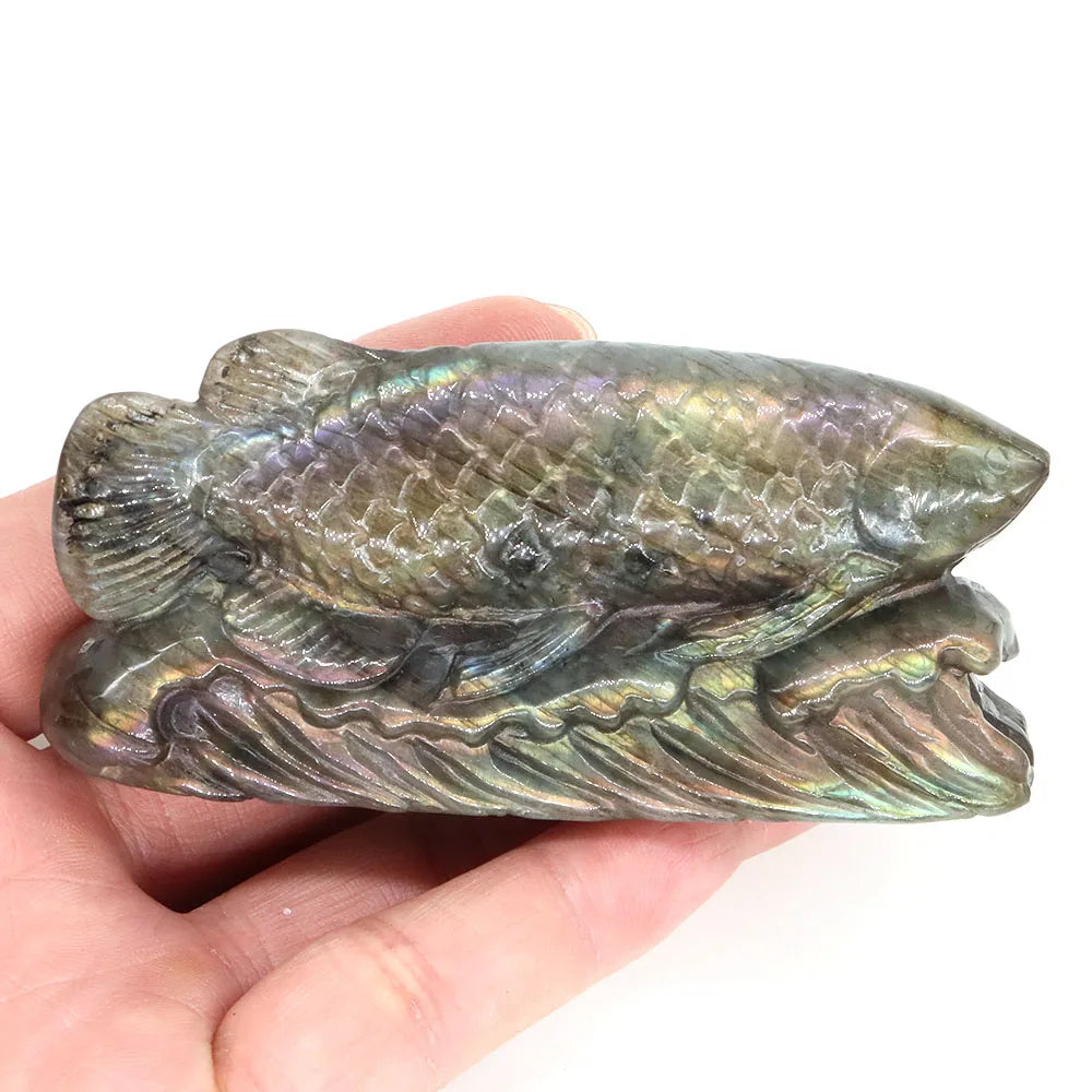 Blue Labradorite Fish-ToShay.org