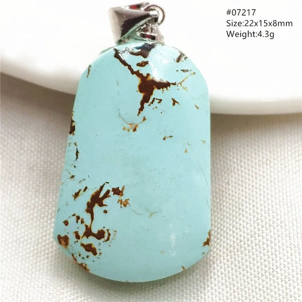 Blue Turquoise Pendant-ToShay.org