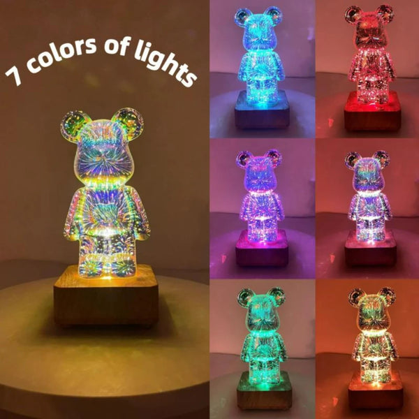 Fireworks Bear Night Light-ToShay.org