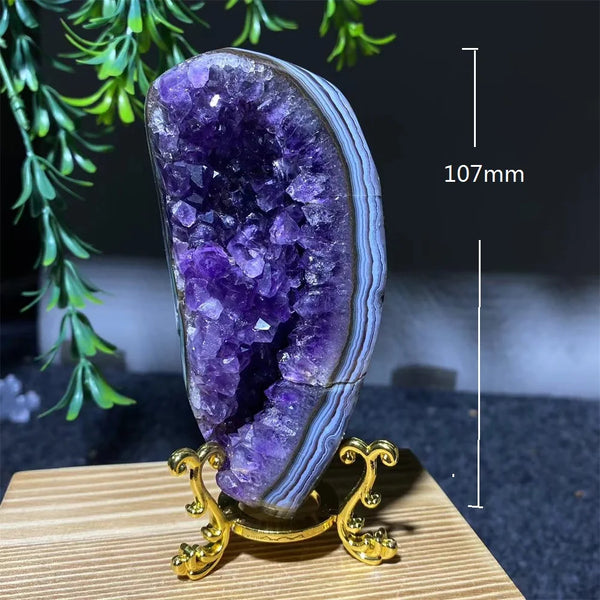 Purple Amethyst Cluster Cave-ToShay.org