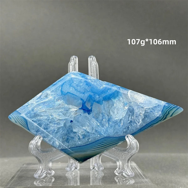 Blue Agate Rhombus-ToShay.org