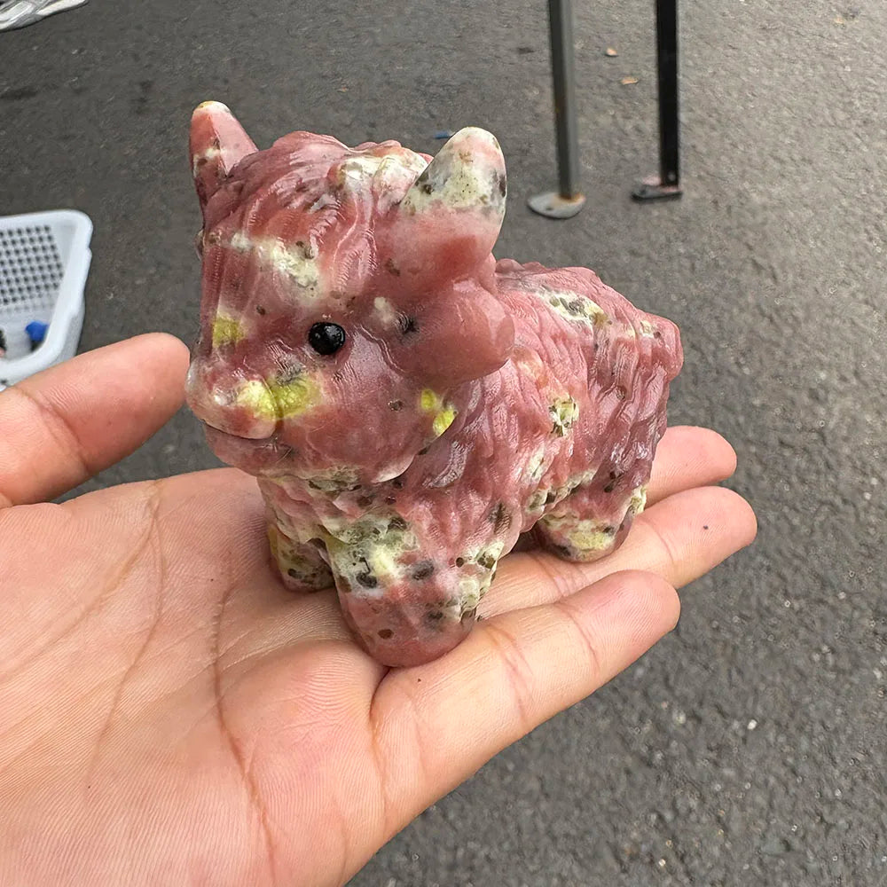 Pink Peach Blossom Cow-ToShay.org