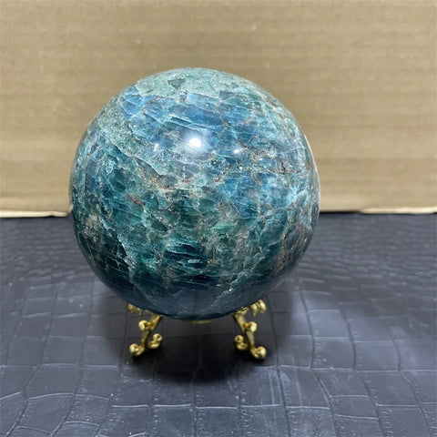 Blue Apatite Ball-ToShay.org
