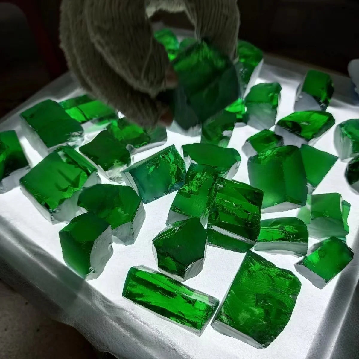 Green Zircon Raw Stone-ToShay.org