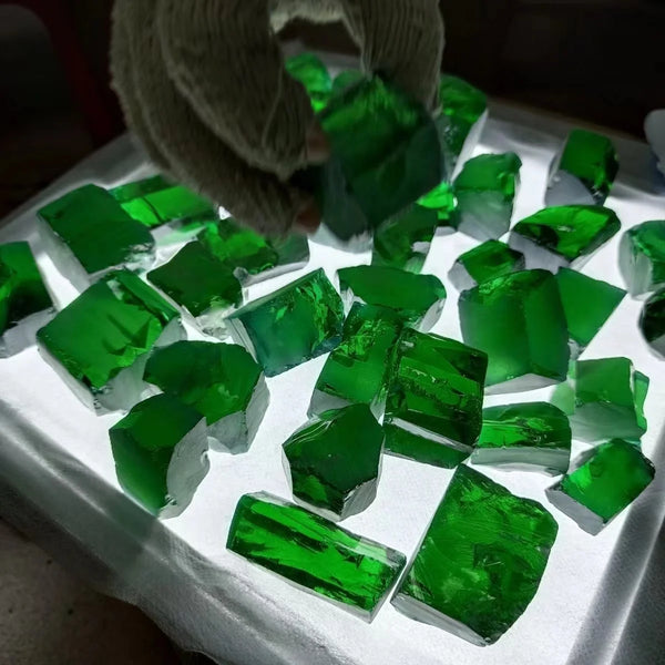 Green Zircon Raw Stone-ToShay.org