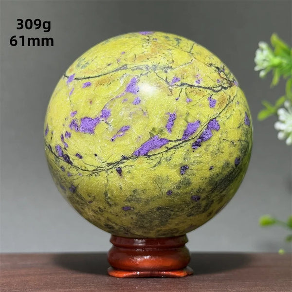 Green Atlantis Mineral Ball-ToShay.org