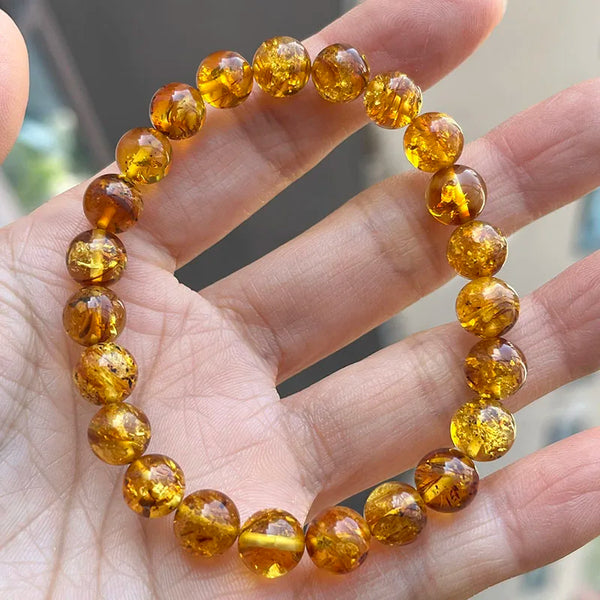 Yellow Amber Bracelet-ToShay.org